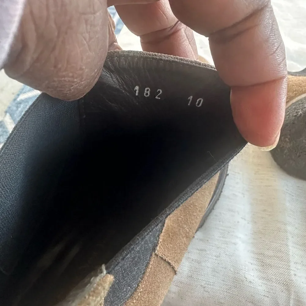 To Boot New York Brown Suede Men’s Chelsea Boots 10